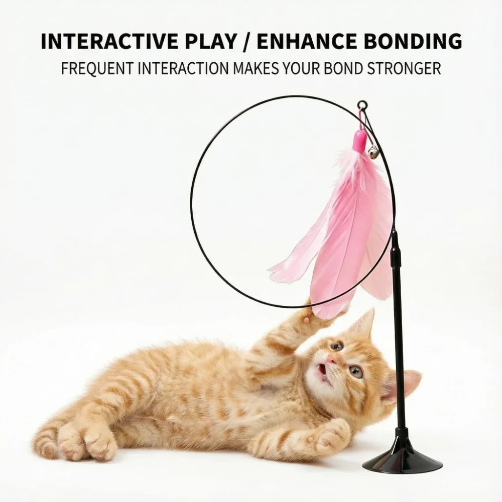 Interactive Cat Teaser Wand