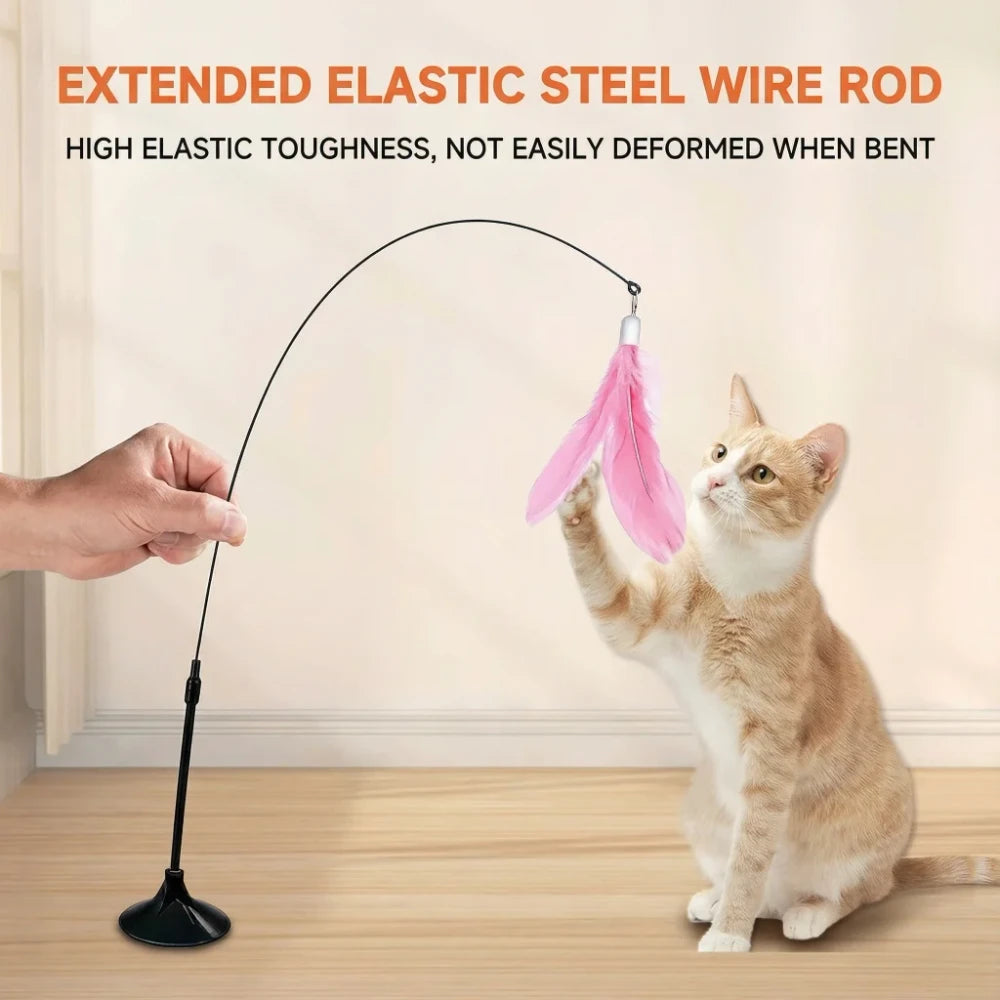 Interactive Cat Teaser Wand