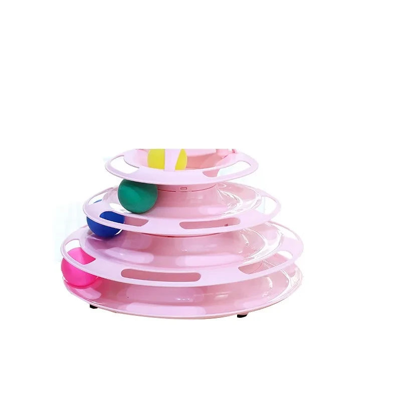 Three-Layer Cat Turntable