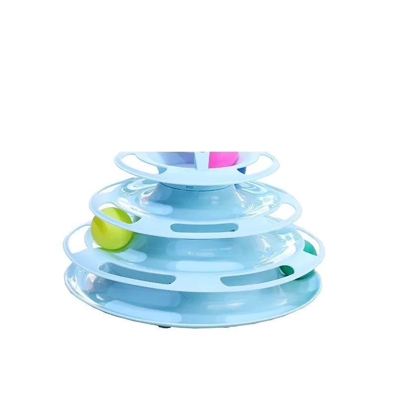 Three-Layer Cat Turntable