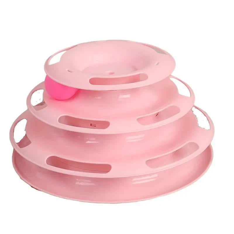 Three-Layer Cat Turntable
