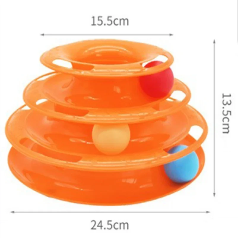Three-Layer Cat Turntable