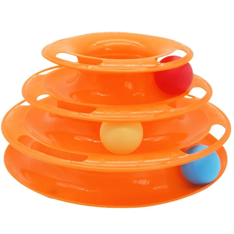 Three-Layer Cat Turntable