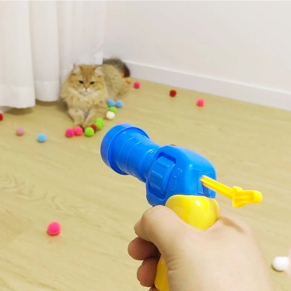 Cat Plush Ball Shooter