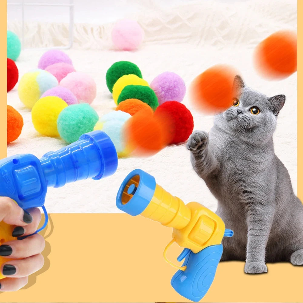Cat Plush Ball Shooter