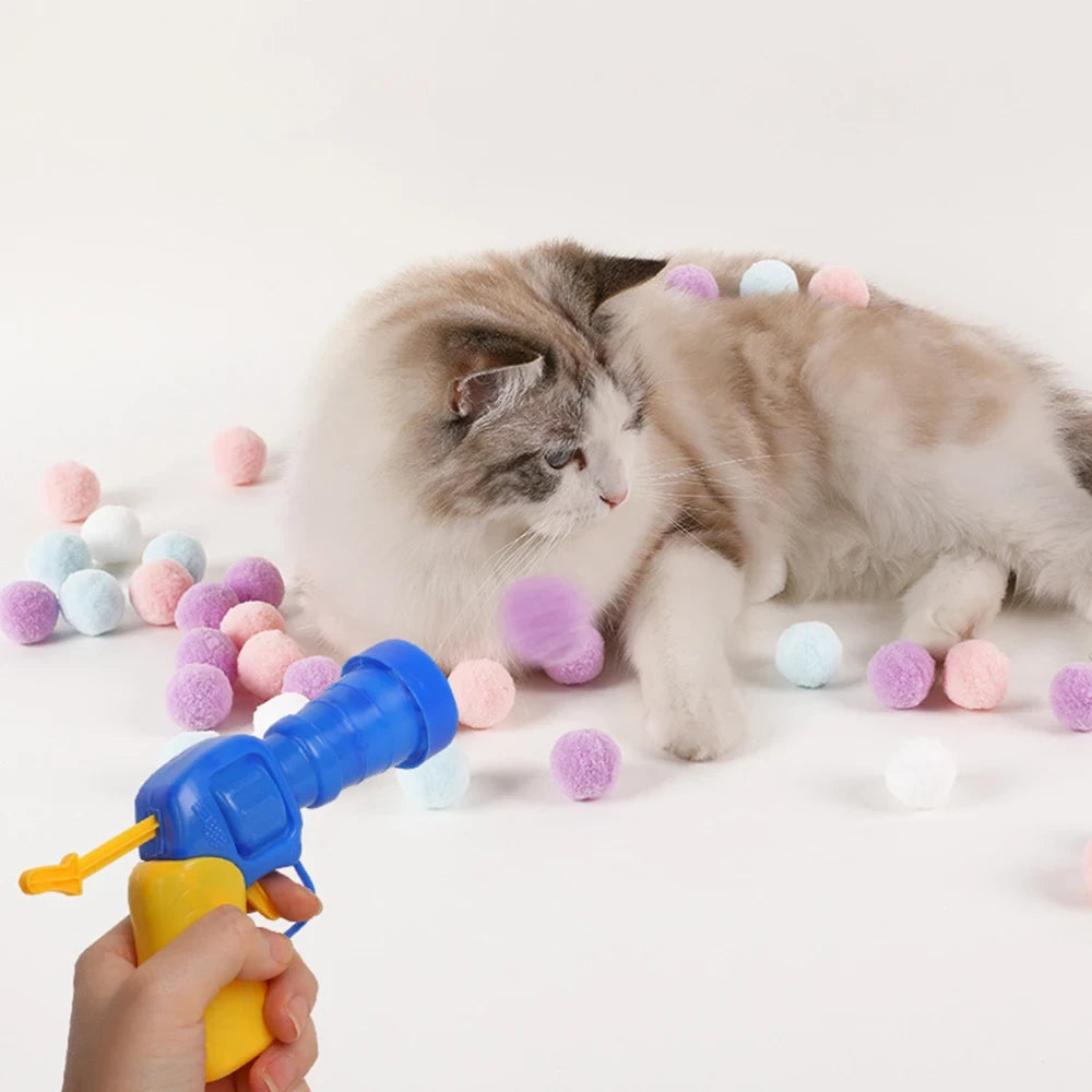 Cat Plush Ball Shooter